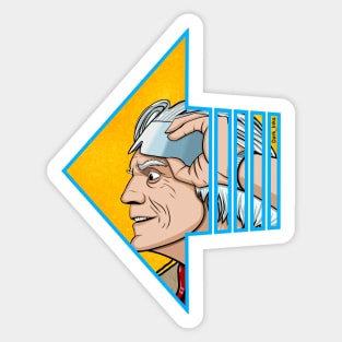 Back to the future - doc brown Sticker